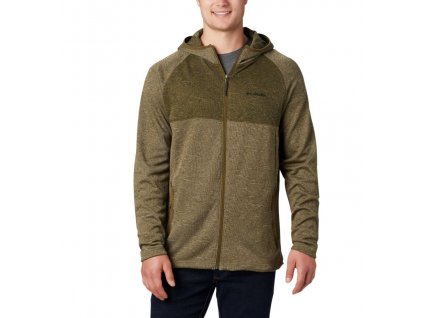 Columbia MAPLE Lake ™ MIDLAYER FULL ZIP HOODIE SAGE, NEW OLIVE 1883511365 PÁNSKA MIKINA ŠALVIOVÁ, NOVÁ OLIVA (Veľkosť XXL/44)