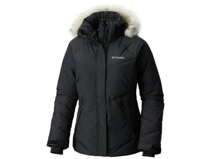 Columbia Lay D Down™ Jacket - Dámska páperová bunda WL4047 (Color Black Metallic, Veľkosť XL)