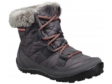 Youth Minx™ Shorty Omni Heat™ Waterproof Junior outdoorová obuv BY1334 (Color Black, Spray, Veľkosť obuvi (EU Deti) 39)