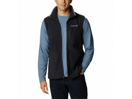 Columbia Fast Trek™ Fleece Vest 146000 Pánska vesta (Color Black, INT XXL)