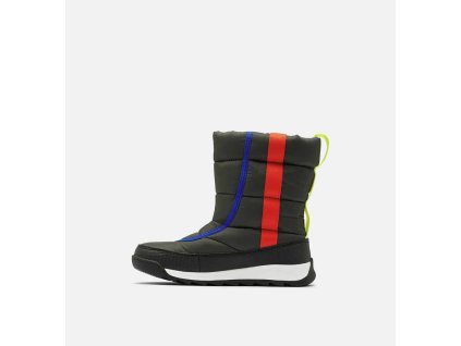 CHILDRENS WHITNEY™ II PUFFY MID WP 191658 Detská Zimná Obuv (Color Bright Lavender  Collegiate Navy, Veľkosť obuvi (EU Deti) 31)