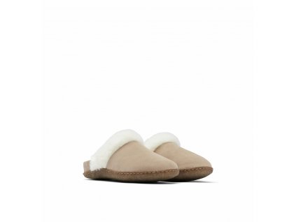 Sorel NAKISKA™ SLIDE II 190288 Dámske Šľapky (Color Omega Taupe, Natural, EU OBUV Dámy 43 EU)