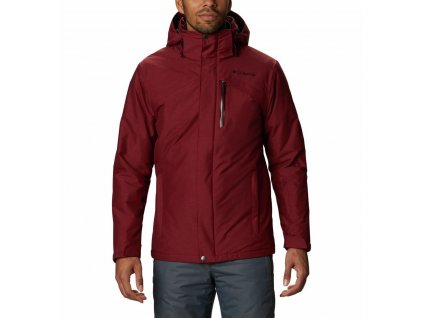 Columbia Last Tracks™ Jacket 190992 Pánska Bunda (Color Red Jasper Melange, INT XXL)