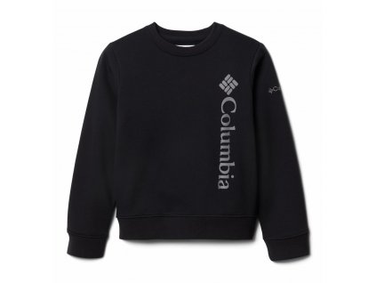 Columbia Trek™ Crew 198982 Detská Mikina (Color Black, Dĺžka v palcoch 32", INT XXS)