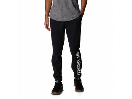 Columbia Trek™ Jogger Pánske Tepláky (Color Black, White Vertical Logo, Dĺžka Regular, INT XXL)
