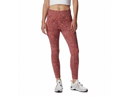 Columbia WindGates™ EU II Legging 1981561 Dámske Legíny (Color Dark Coral Terrain, Dĺžka Regular, INT XXL)