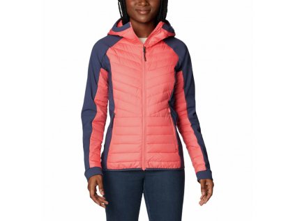 Columbia Powder Lite™ Hybrid Hooded Jacket Dámska Bunda (Color Blush Pink, Nocturnal, INT XS)