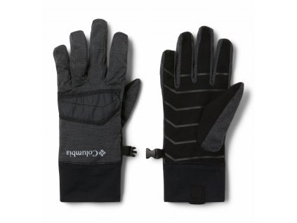 Columbia Infinity Trail Glove Dámske Rukavice (Color Black Heather, Čiapky rukavice XXL)