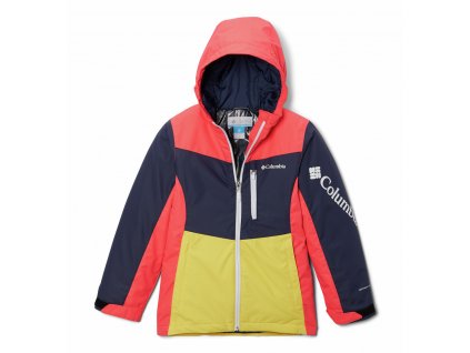 Columbia Rosie Run™ Insulated Jacket Dievčenská Bunda (Color Nocturnal, Neon Sunrise, INT XXS)