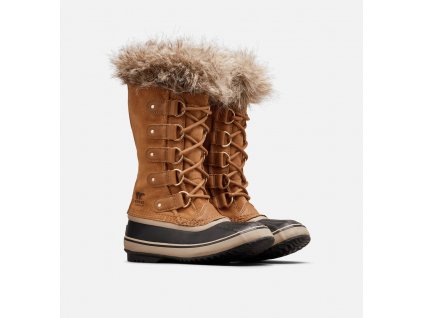 Sorel JOAN OF ARCTIC™ Dámska Zimná Obuv (Color Camel Brown, Black, EU OBUV Dámy 43 EU)