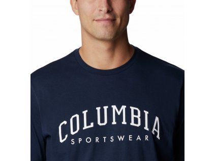 Columbia Rockaway River™ Graphic Pánske Tričko (Color Spicy, CSC Varsity Arch Graphic, INT XXL)