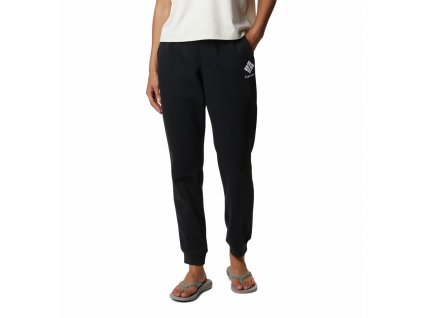 Columbia Logo™ II Jogger Dámske Tepláky (Color Wild Geranium, Wild Rose Logo, INT XXL)