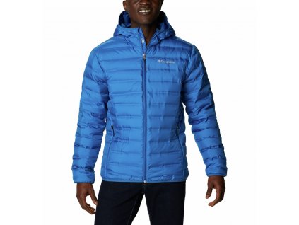 Columbia Lake 22™ Down Hooded Jacket Pánska Bunda s Kapucňou (Color Bright indigo, INT XXL)