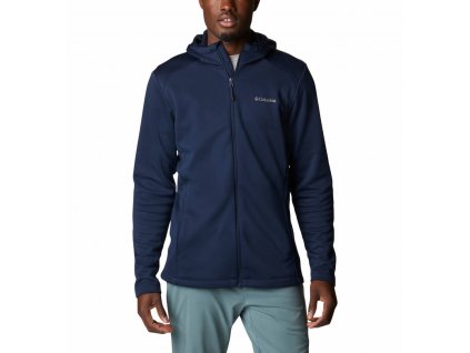 Columbia Canyon Gate™ Hooded Full Zip Pánska Bunda (Color Collegiate Navy, INT XXL)