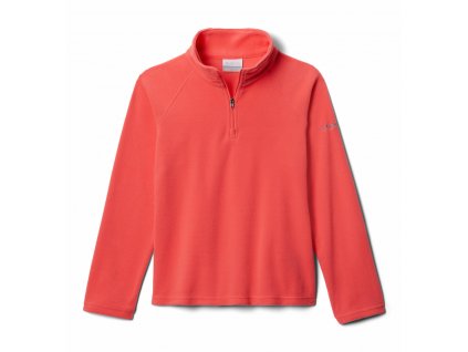 Columbia Glacial™ Fleece Half Zip Dievčenská Flisová Mikina (Color Blush Pink, INT XL)