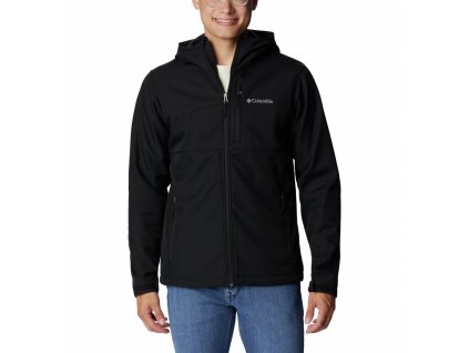 Ascender™ Hooded Softshell Pánska Bunda - Čierna