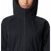 Flora Park™ II Softshell Jacket Dámska Bunda s Kapucňou - Čierna