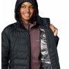Powder Lite™ II Mid Jacket Dámska Predĺžená Bunda - Čierna