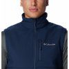Ascender™ II Softshell Vest Pánska Vesta - Tmavomodrá