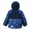 Mighty Mogul™ III Printed Jacket Chlapčenská Junior Bunda - Mountain Blue Windblown, Collegiate Navy