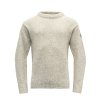 devold nansen wool sweater grey melange TC386552S770A