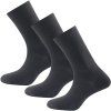 Devold Daily Merino Medium Sock Klasické Ponožky 3 pack - Čierna