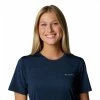 Wild Springs™ Dámske Technické Tričko - Tmavomodrá