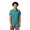 Zero Rules™ Light Polo Pánske Tričko - River Blue