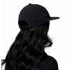 Packsaddle™ Corduroy Snap Back Šiltovka - Black, Chenille Patch