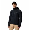 Arctic Crest™ Bonded Full Zip Pánska Bunda - Black