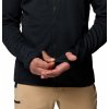 Arctic Crest™ Bonded Full Zip Pánska Bunda - Black