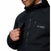 Arctic Crest™ Bonded Full Zip Pánska Bunda - Black