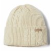 Agate Pass™ Cable Knit Beanie Dámska Čiapka - Chalk
