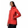 Saudan Pro™ 3L Shell Dámska Hardshell Bunda - Poppy Red