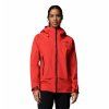 Saudan Pro™ 3L Shell Dámska Hardshell Bunda - Poppy Red
