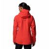 Saudan Pro™ 3L Shell Dámska Hardshell Bunda - Poppy Red