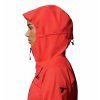 Saudan Pro™ 3L Shell Dámska Hardshell Bunda - Poppy Red