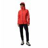 Saudan Pro™ 3L Shell Dámska Hardshell Bunda - Poppy Red