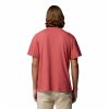 CSC™ Basic Tee Pánske Voľnočasové Tričko Krátky Rukáv - Washed Red