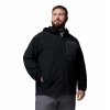 Tall Heights™ III Hooded Softshell Pánska Softshellová Bunda s Kapucňou - Black
