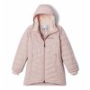 Heavenly™ Long Jacket 190836 Dievčenská Bunda - Dusty Pink