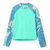 Sandy Shores™ Printed LS Sunguard Detské Unisex Tričko