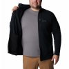Klamath Range™ Full Zip Pánska Flisová Bunda - Čierna