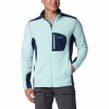 Klamath Range™ Full Zip Pánska Flisová Bunda - Spray, Collegiate Navy