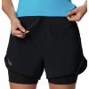 Columbia Endless Trail™ 2n1 Short Dámske Krátke Nohavice (Color Black, INT XXL, Vnútorný šev 3")