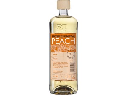 Vodka KOSKENKORVA PEACH 1L 20%