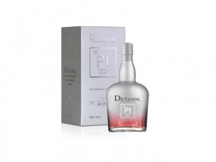RUM DICTADOR Platinum 0,7L 40%