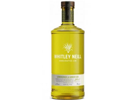Gin Whitley Neill Lemongrass & Ginger 0,7L 43%