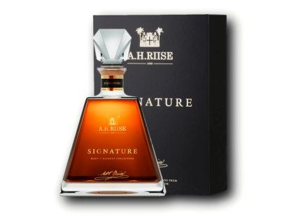 rum a.h.riise signature