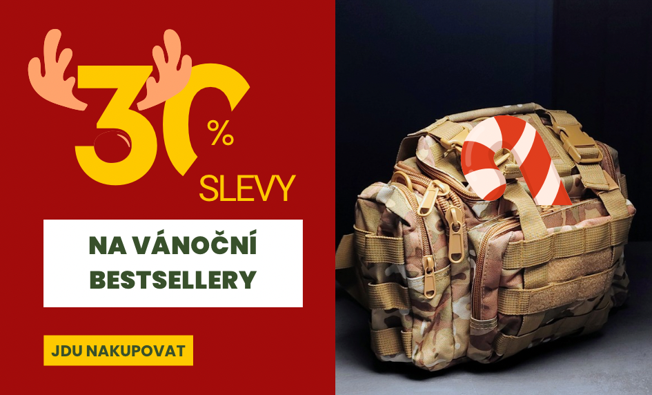 Sleva na taktické a outdoor vybavení